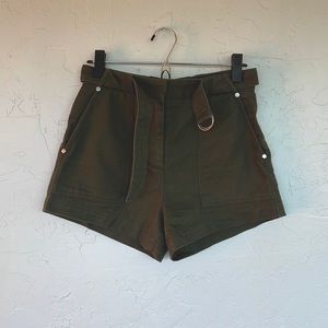 Rag & Bone olive women’s shorts